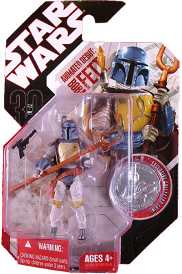 30th Anniversary Star Wars Animated Boba Fett Action Figure